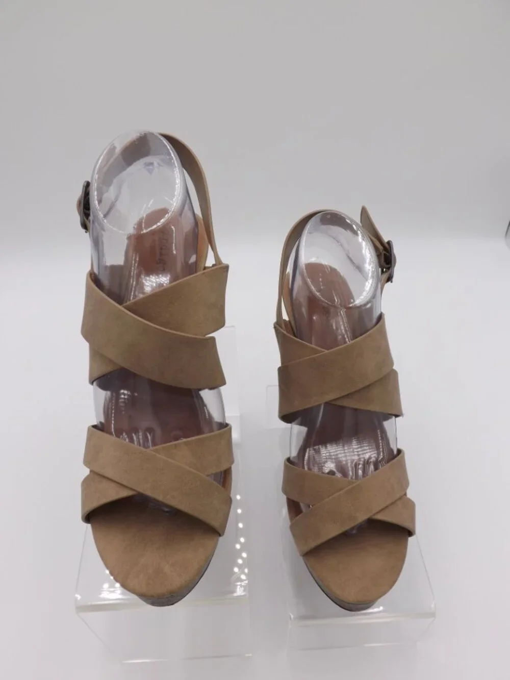 Indigo Rd. Sandals Women's Size 9M Tan/Brown NEW Platform Wedge Strappy